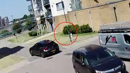 Missing six-year-old in pyjamas seen leaving London estate