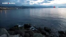 Yer Trabzon: Karadeniz'in ortasında böyle görüldü: 