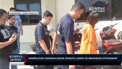 Komplotan Gendam Sasar Wanita Lansia di Semarang Ditangkap