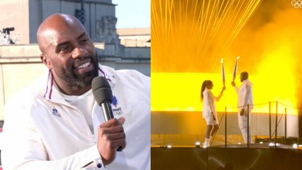 Teddy Riner dernier relayeur de la flamme olympique, il dévoile les coulisses : "Quand je suis arrivé, on me l'a enfin dit"