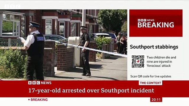 Two children dead and nine injured in dance workshop stabbing in Southport, UK- BBC News