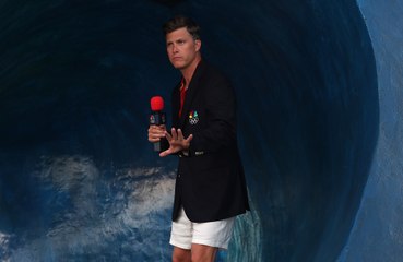 Colin Jost has injured his toes whilst covering the 2024 Paris Olympics