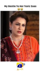 Bahu Rocked Saas Shocked !!!  #neelammuneer #sabafaisal #qayamat #shorts