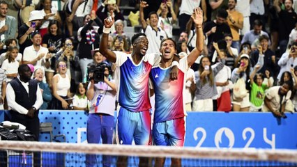 Tennis - Paris 2024 - Gaël Monfils : "Tout le monde pense que je suis manchot en double... "