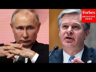 FBI Director Christopher Wray Warns Russia Is Trying To Influence The 2024 Election