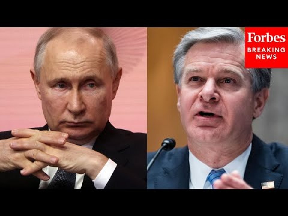 FBI Director Christopher Wray Warns Russia Is Trying To Influence The 2024 Election