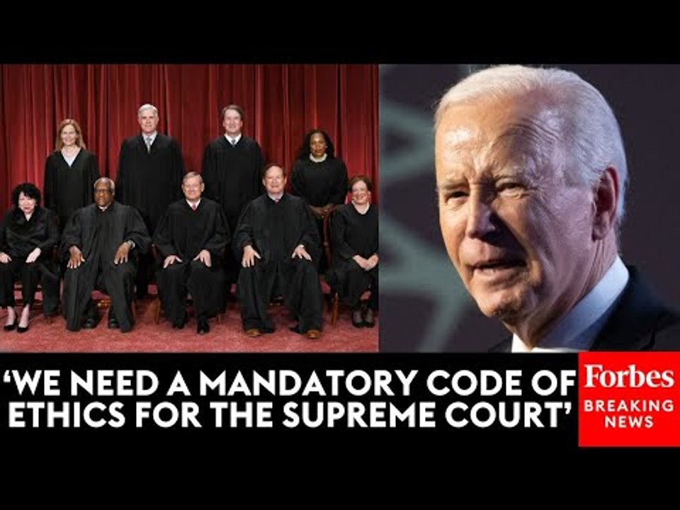 BREAKING NEWS: President Biden Outlines His Plan To Reform The Supreme Court