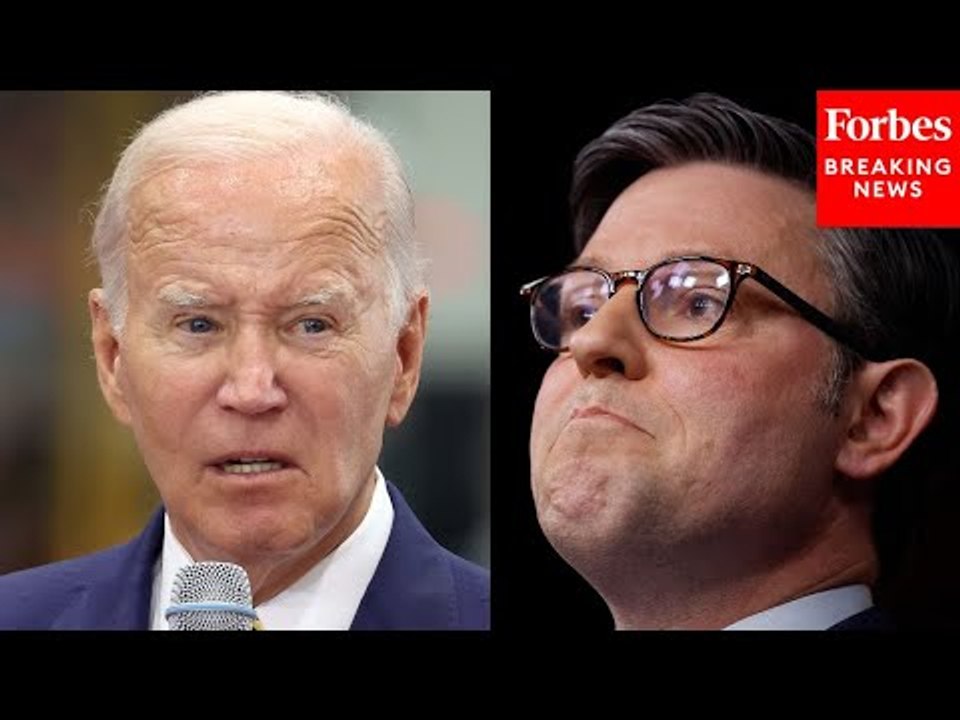 JUST IN: Biden Asked Point Blank About Speaker Johnson Calling His SCOTUS Reforms Dead On Arrival