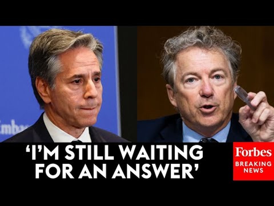 Rand Paul Calls Out Sec. Antony Blinken Over Efficacy Of Sanctions On Russia And china