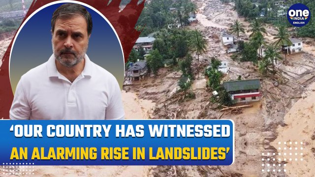 Kerala Wayanad Landslide: Rahul Gandhi Urges Mapping of Landslide-prone Areas Amid Wayanad Tragedy