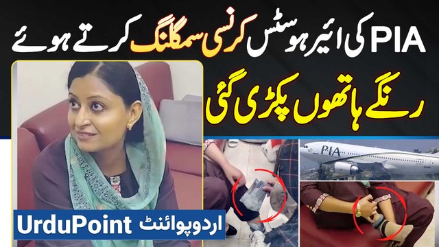 PIA Ki Air Hostess Currency Smuggling Karte Pakari Gai - Currency Kaha Chupa Kar Le Ja Rahi Thi?