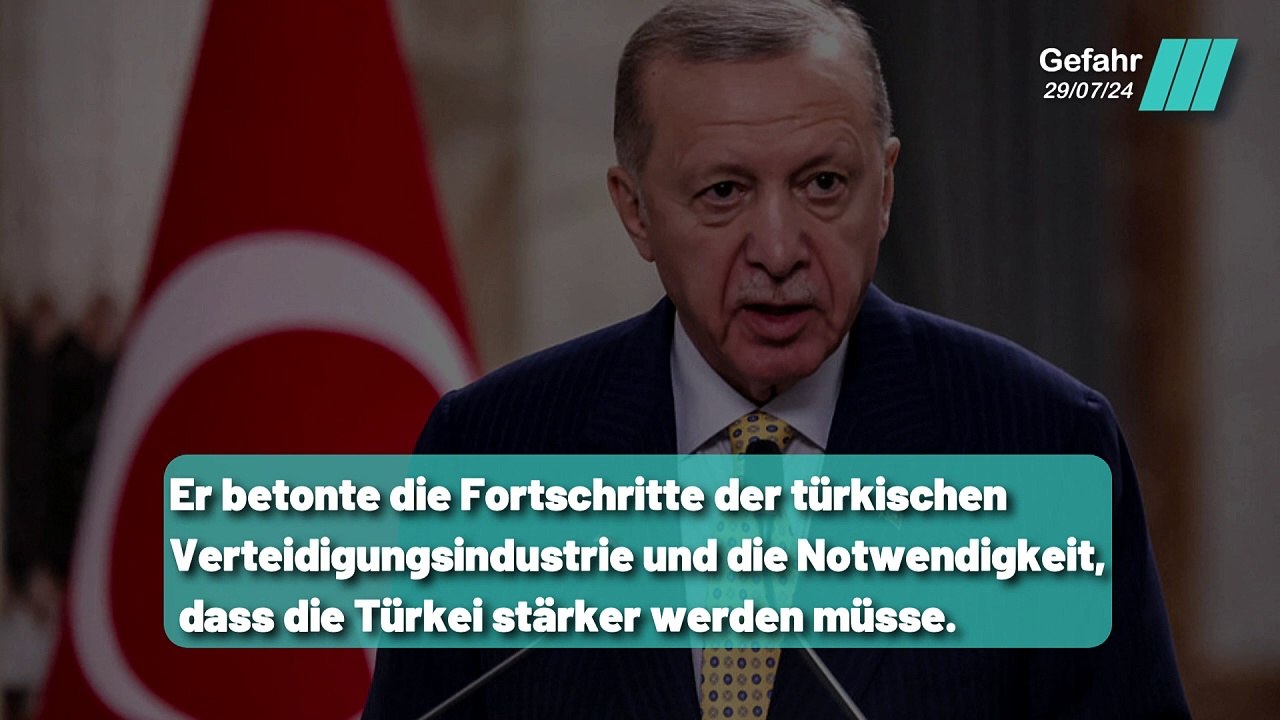 Erdogan Droht mit Einmarsch in Israel: Neue Eskalation ?