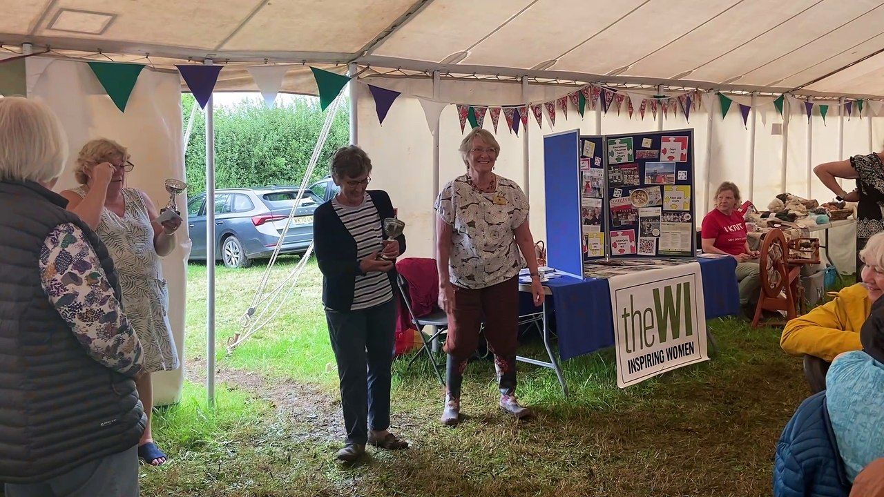 Launceston Show - WI tent