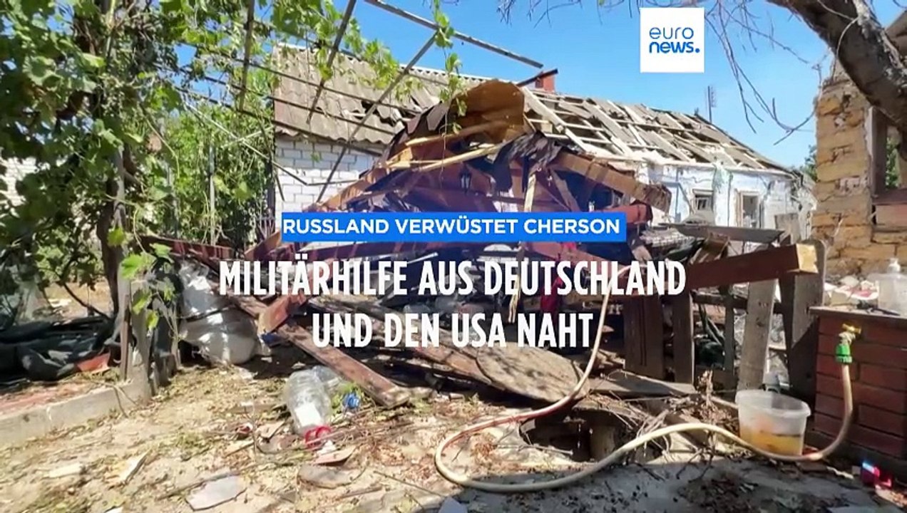 Russland verwüstet Region Cherson - USA schicken 200 Mio. US-Dollar