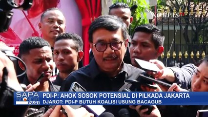 Pilkada Jakarta: Anies Ungkap Masih Bahas Bacawagub, PDIP Ungkap Butuh Koalisi Usung Bacagub