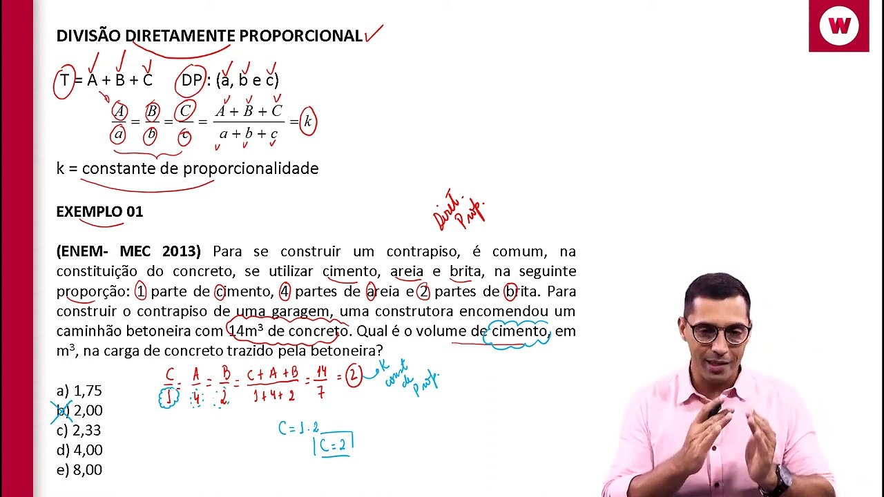 M14 Proporcionalidade III (Divisão Proporcional)