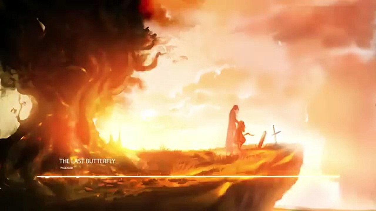 The Last Butterfly  Beautiful Sad Piano Violin Music