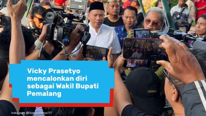 Ingin Majukan Kota Ikhlas, Vicky Prasetyo Maju Wakil Bupati Pemalang