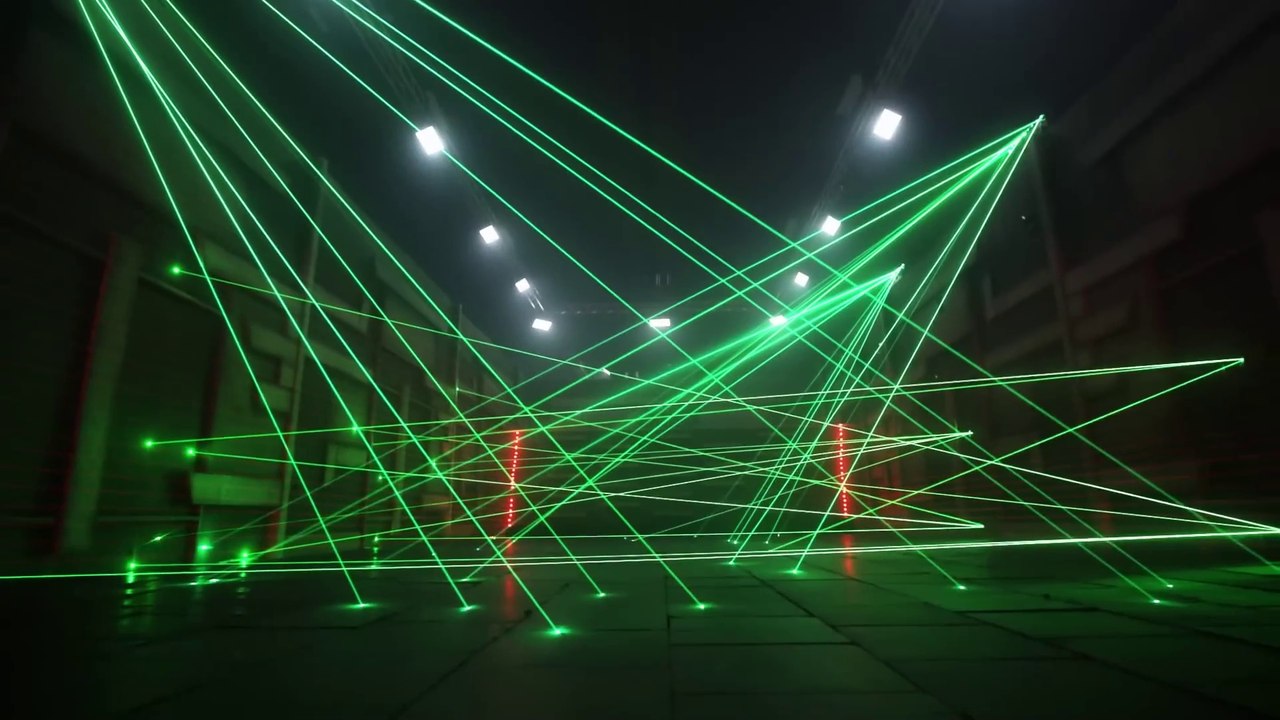 World_s Deadliest Laser Maze!