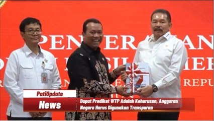 Penyerahan LHP BPK Atas Laporan Keuangan Kejaksaan RI Tahun 2023