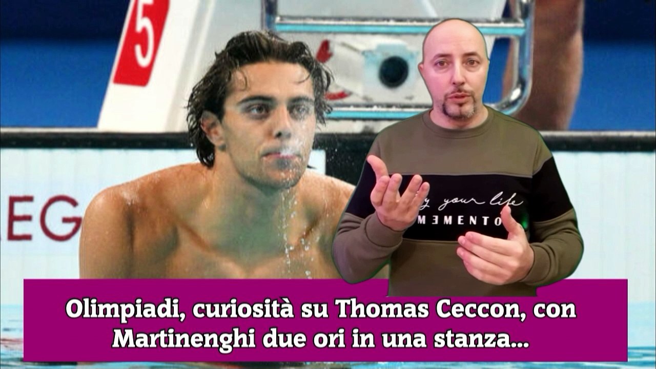Olimpiadi, curiosità su Thomas Ceccon, con Martinenghi due ori in una stanza...
