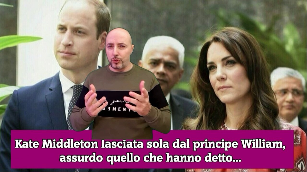 Kate Middleton lasciata sola dal principe William, assurdo quello che hanno detto...
