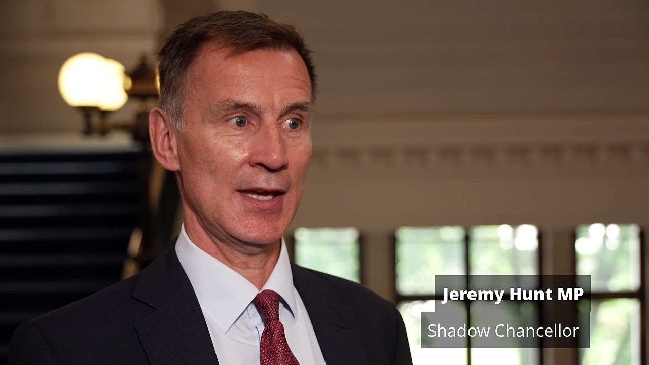 Jeremy Hunt hits back at Rachel Reeves amid UK finances row