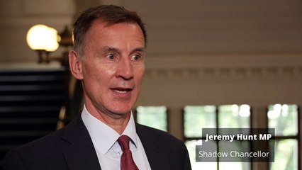 Jeremy Hunt hits back at Rachel Reeves amid UK finances row