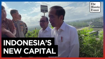 Indonesia's Jokowi begins working in new capital as project continues development