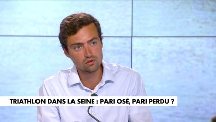 Nathan Devers: «Si la Seine est dépolluée mais qu'elle est marron, on a pas spécialement envie de s'y baigner autrement qu'en combinaison»