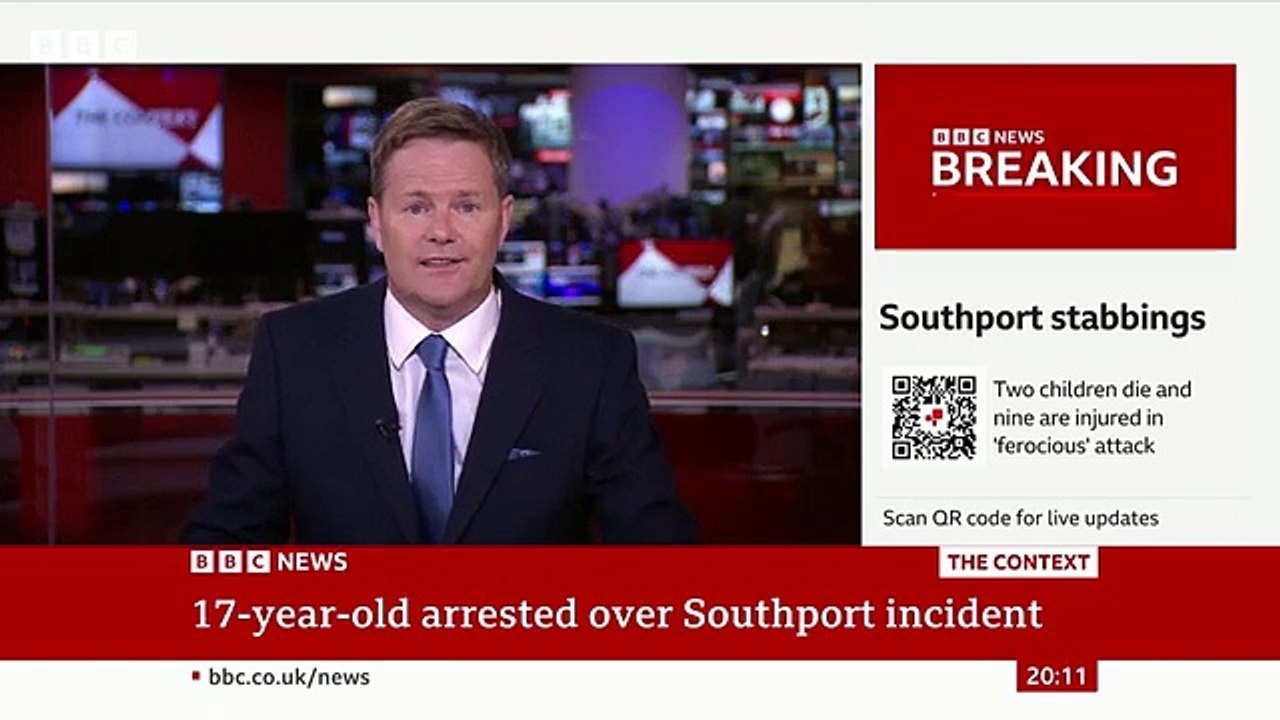 Two children dead and nine injured in dance workshop stabbing in Southport UK | BBC News #south #BBCNews