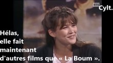 Sophie Marceau. Hélas, elle fait désormais d'autres films que « La boum ».