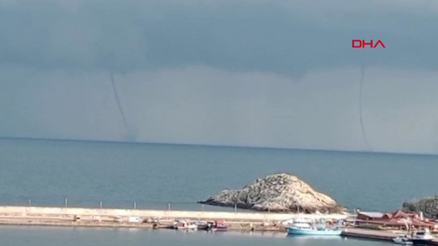 Şile'de hortum çıktı