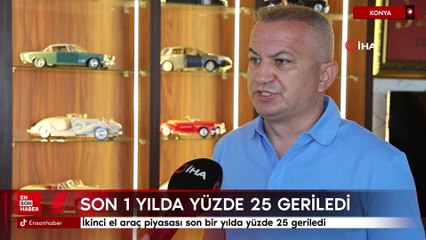 İkinci el araç piyasası son bir yılda yüzde 25 geriledi