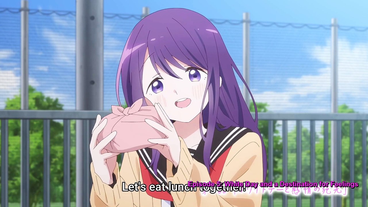 Kubo-san feeds Shiraishi-kun rice | Kubo Won't Let Me Be Invisible Ep 5