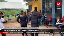 Guatemala da asistencia para refugiados mexicanos desplazados por violencia en Chiapas