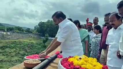 VIDEO: सचिवालय से सीएम का आदेश, मंत्री ने खोला मेटूर बांध से पानी