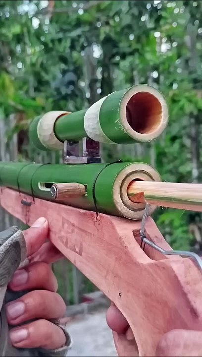 Bamboo Creations with Wood #Bamboo #DIY