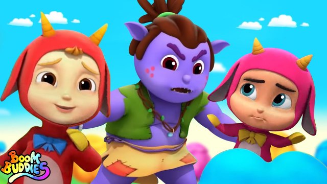 Story of Three Billy Goats & More Kids Stories, Nursery Rhymes by Boom Buddies