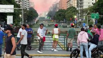 Um morto em protestos contra a reeleição de Maduro