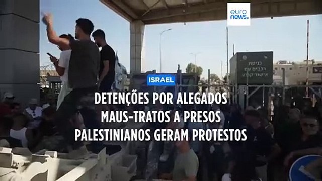 Soldados israelitas detidos por alegados maus-tratos a prisioneiros palestinianos