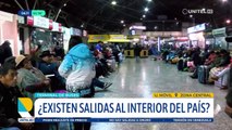 La venta de pasajes desde la terminal de Cochabamba es normal pero no todas las empresas están trabajando