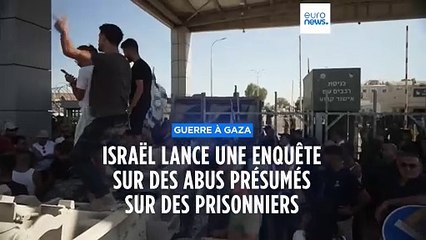 Israël lance une enquête pour mauvais traitements sur un prisonnier palestinien
