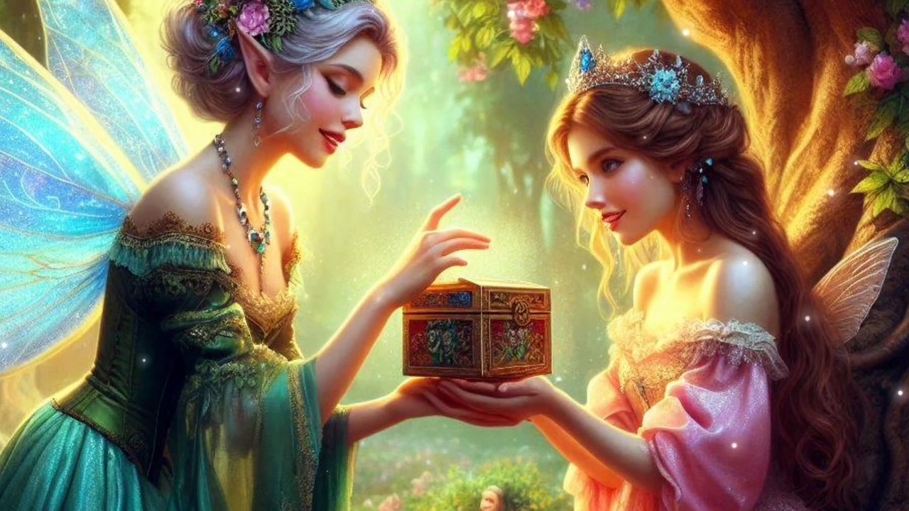 Magical water and princess