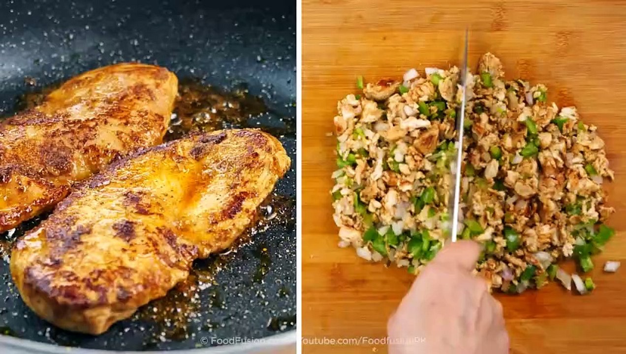 Schezwan Chilli Cheese Sandwich Recipe by Food Fusion