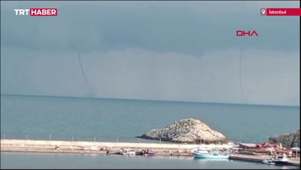 Şile'de 2 ayrı hortum çıktı