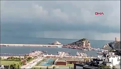 Şile'de hortum çıktı