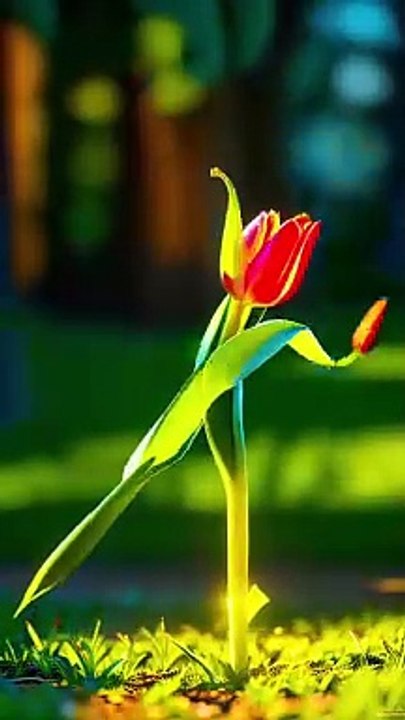 Flower Couple dance with love  profermance