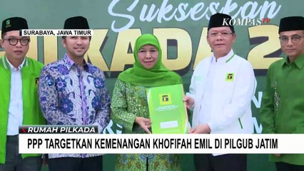 PPP Targetkan Kemenangan Khofifah Emil di Pilgub Jatim 2024