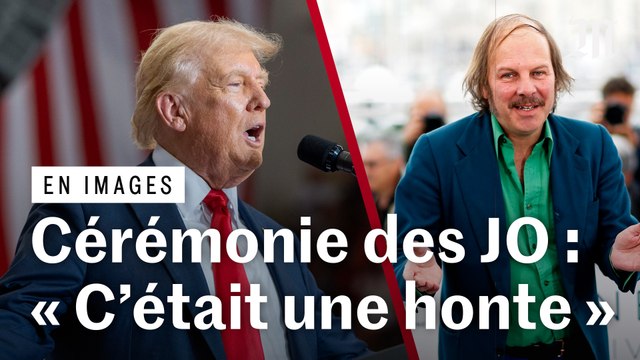 Donald Trump : la cérémonie d'ouverture des JO était une « honte »
